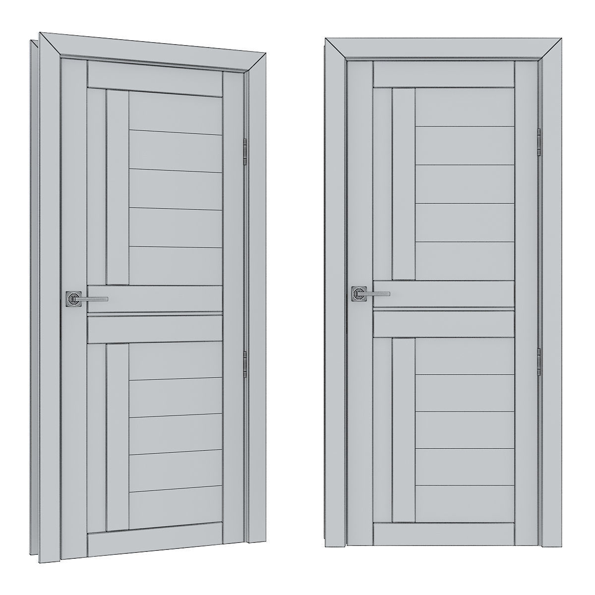 Carda Russian Doors 3d model Low-poly 3D model_2