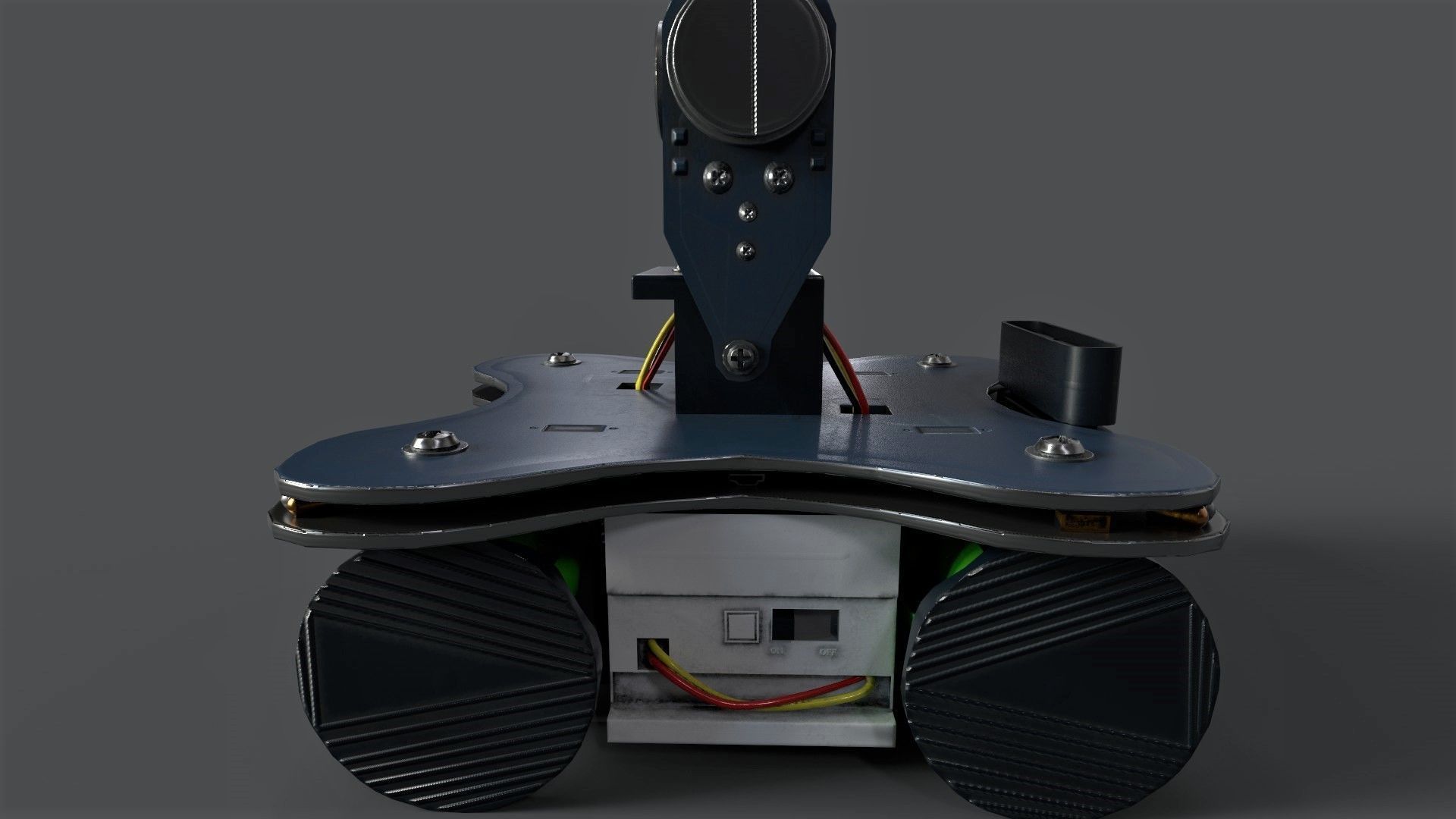 Smart Robot Low-poly 3D model_1