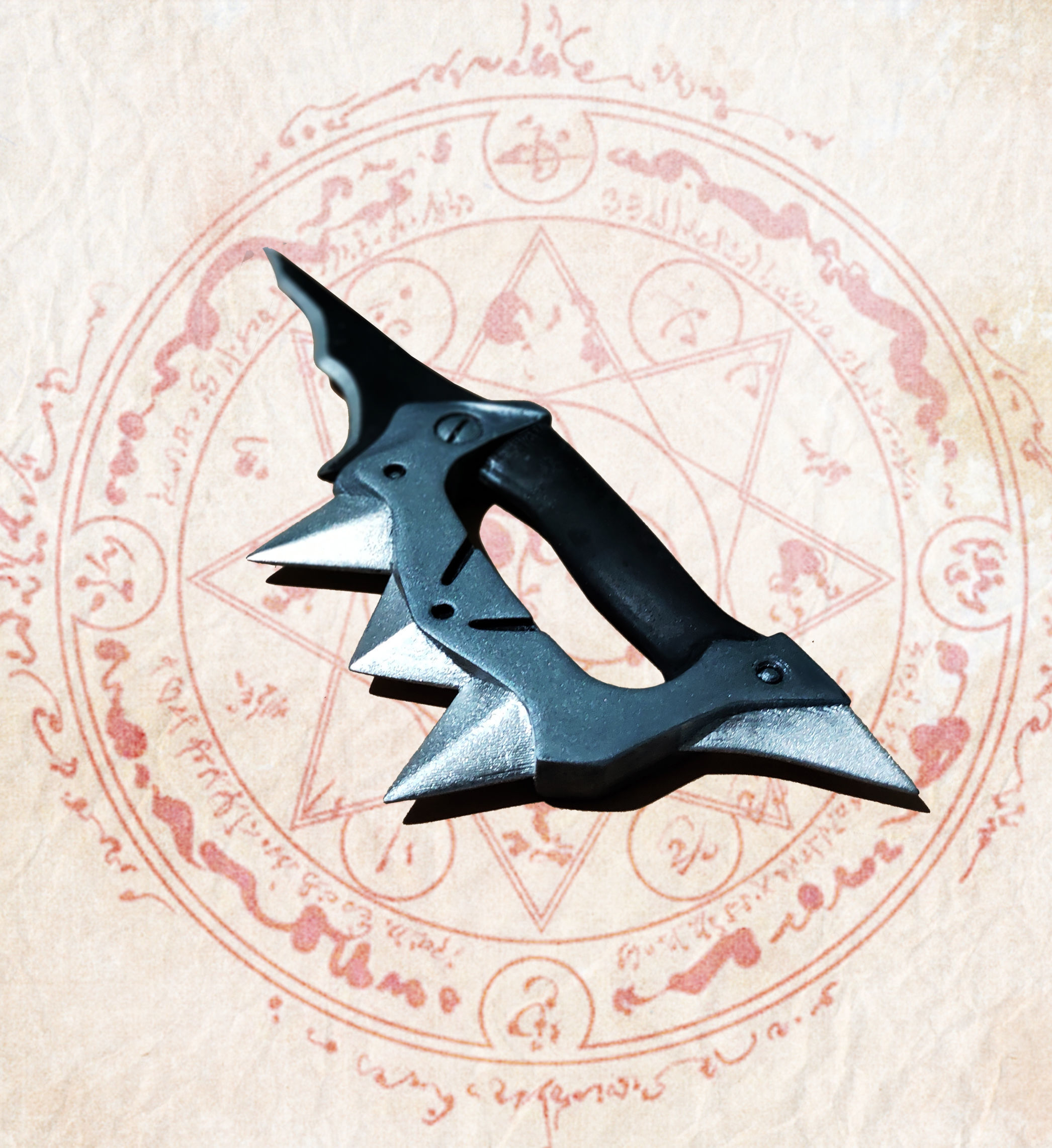 Arknights    sword  cosplay     indra  props 3D print model_1