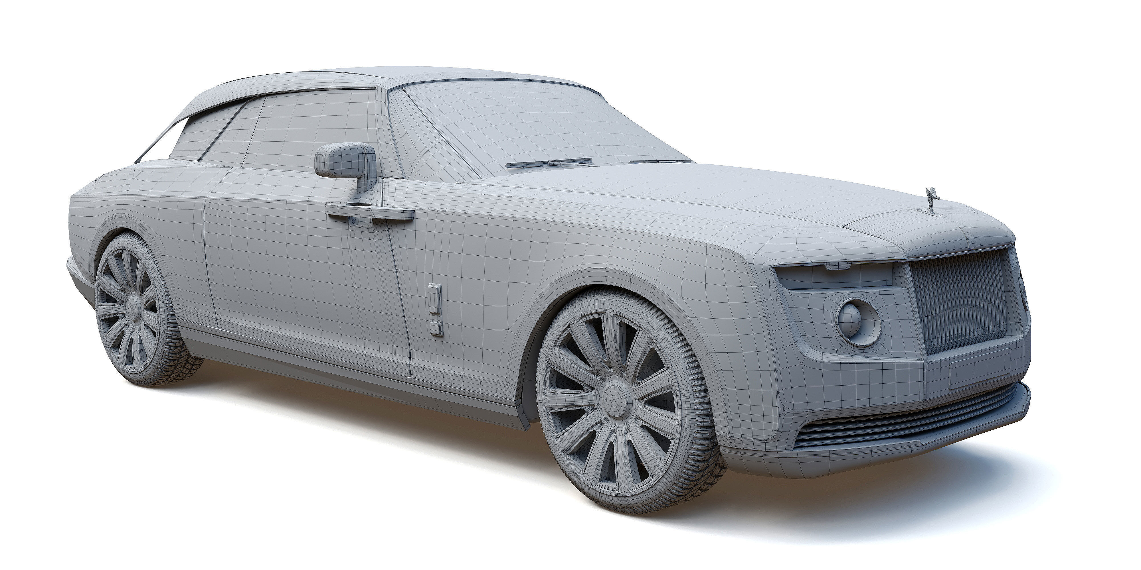 Rolls Royce Boat Tail 3D model CGTrader