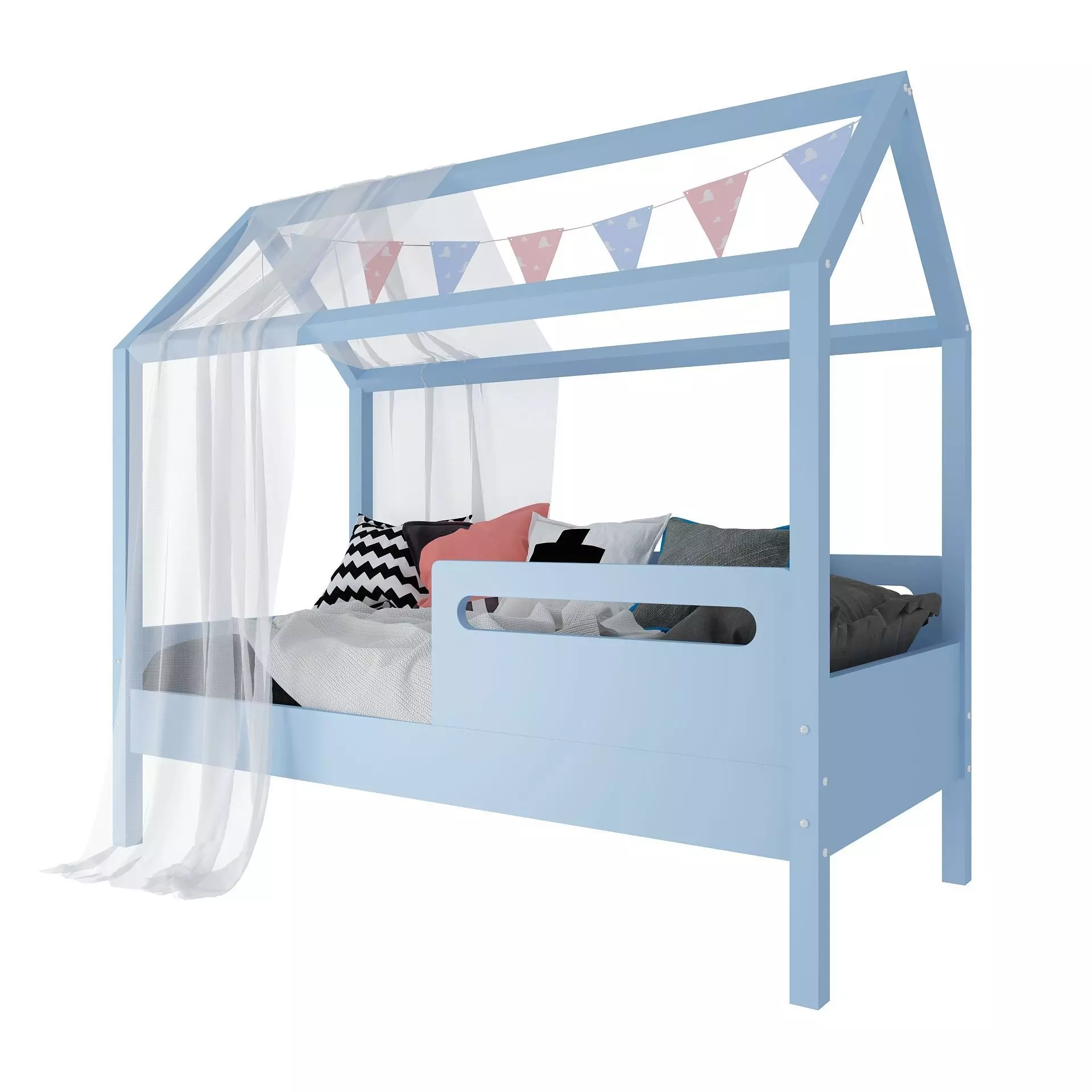 Child House Bed 3D model