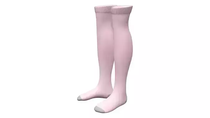 Flat Over Knee Socks
