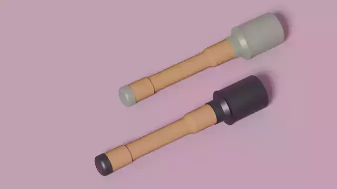 Cartoon Stick Grenade