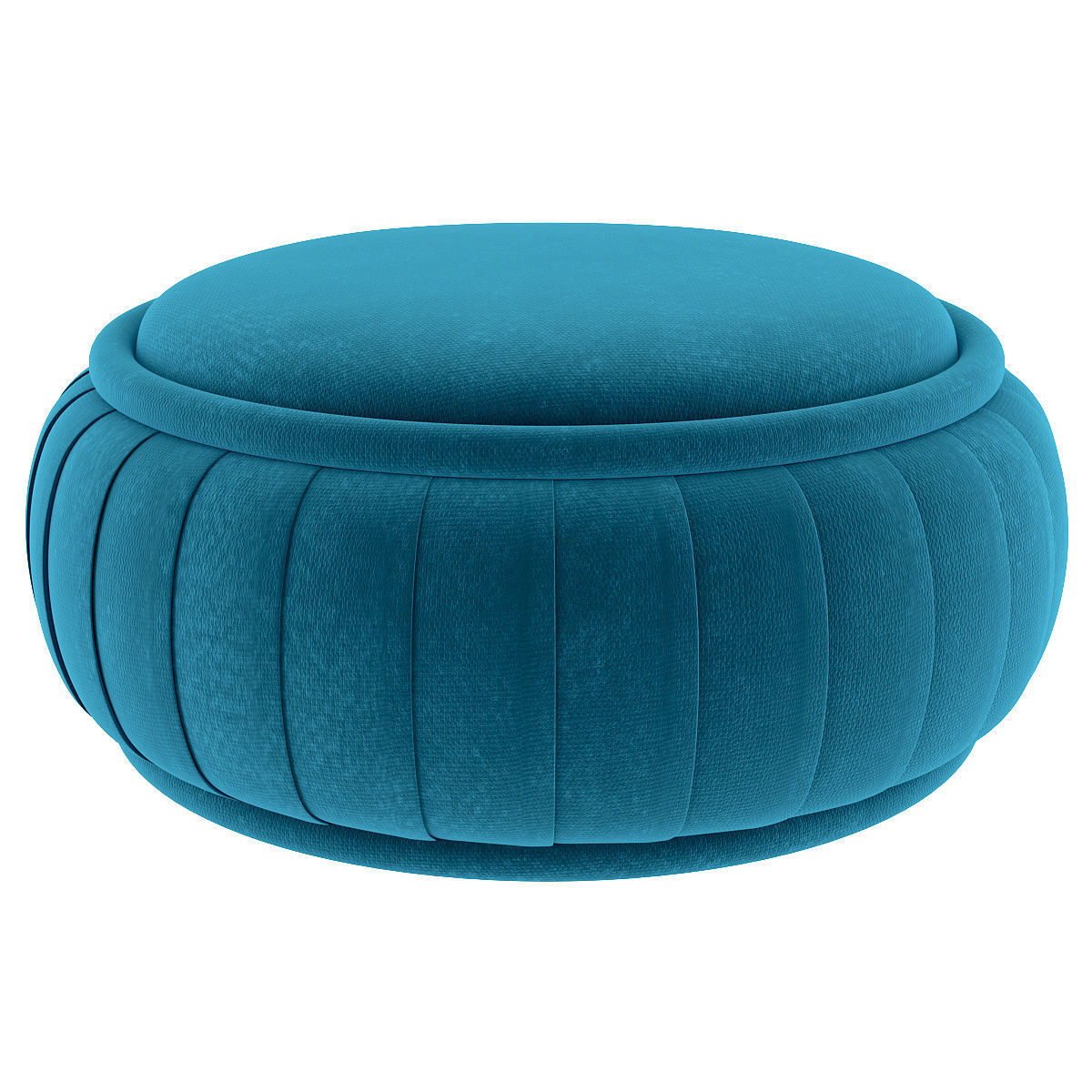 Malibu pouf arcit 3d model Low-poly 3D model_1
