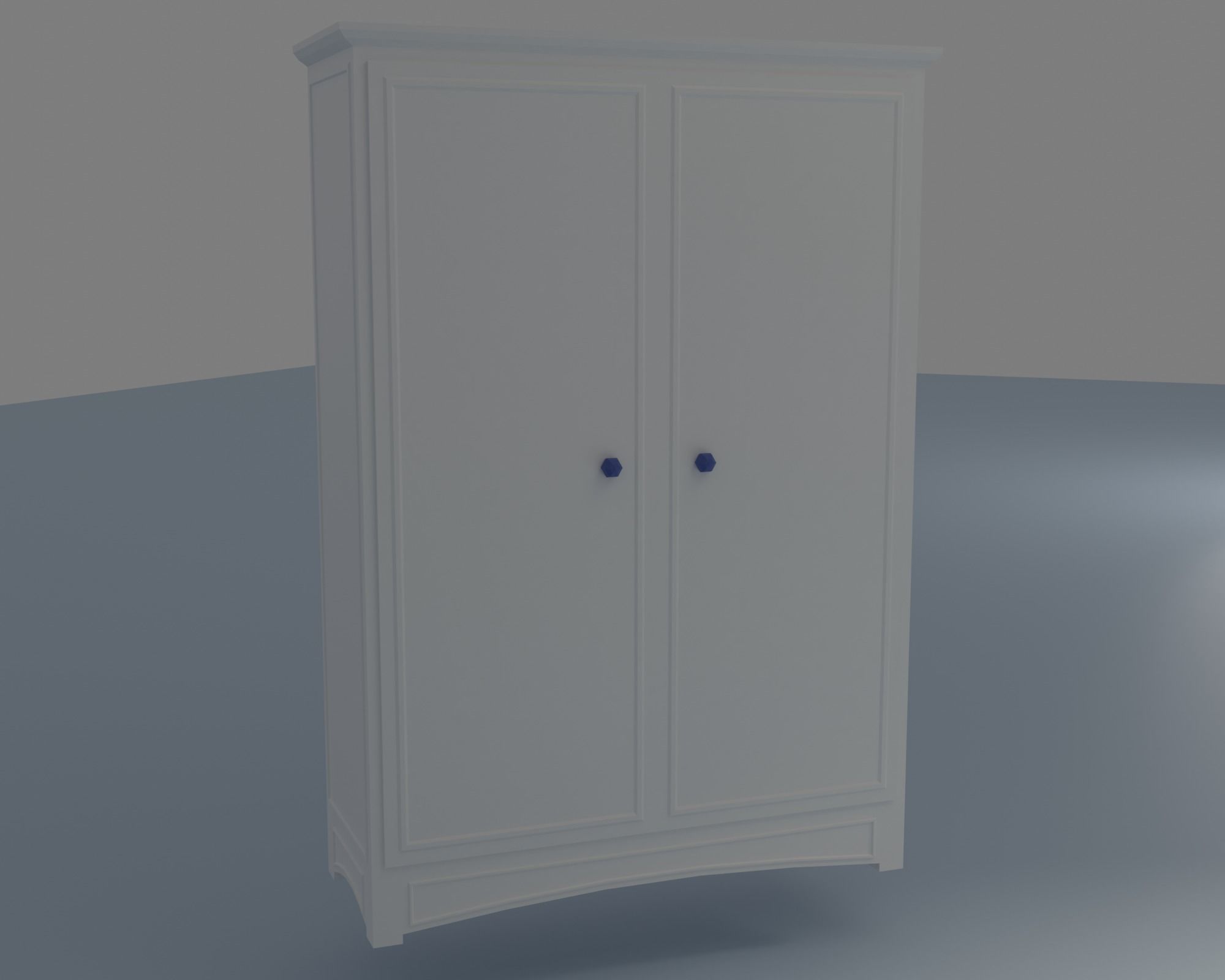 Kids Bedroom Low-poly 3D model_21