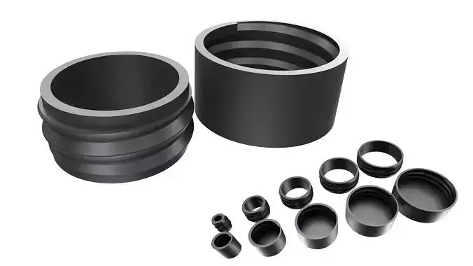 Twist Cap Pack from 10mm to 50mm Useful 3D prints 3D print model