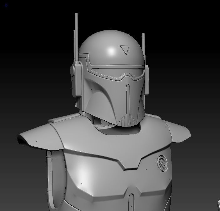 Gar Saxon - Full Size wearable costume 3d print ready STL files 3D print model_3