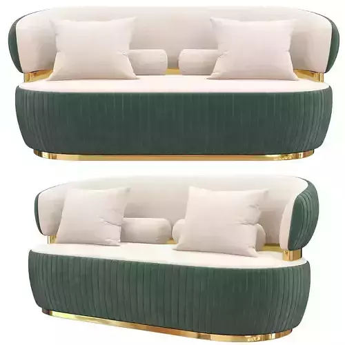 BON TON Capital Collection Sofa 3d model Low-poly 3D model
