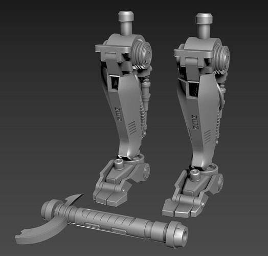 Darth Maul - Solo legs One12 Scale files 3D print model