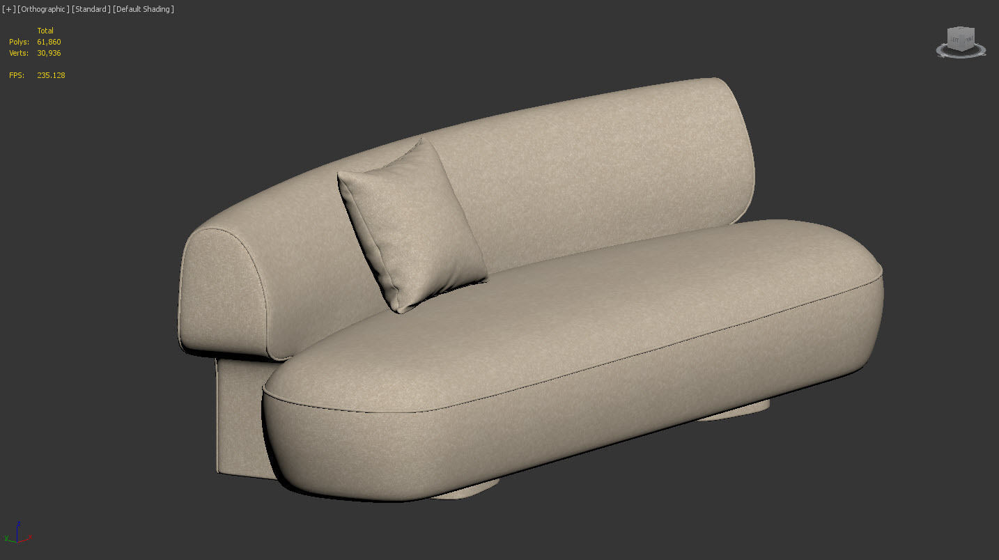 Litho Sofa by Pierre Frey 3D model_9