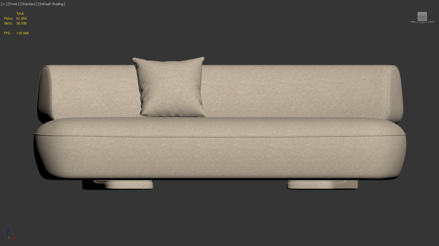 Litho Sofa by Pierre Frey 3D model_7