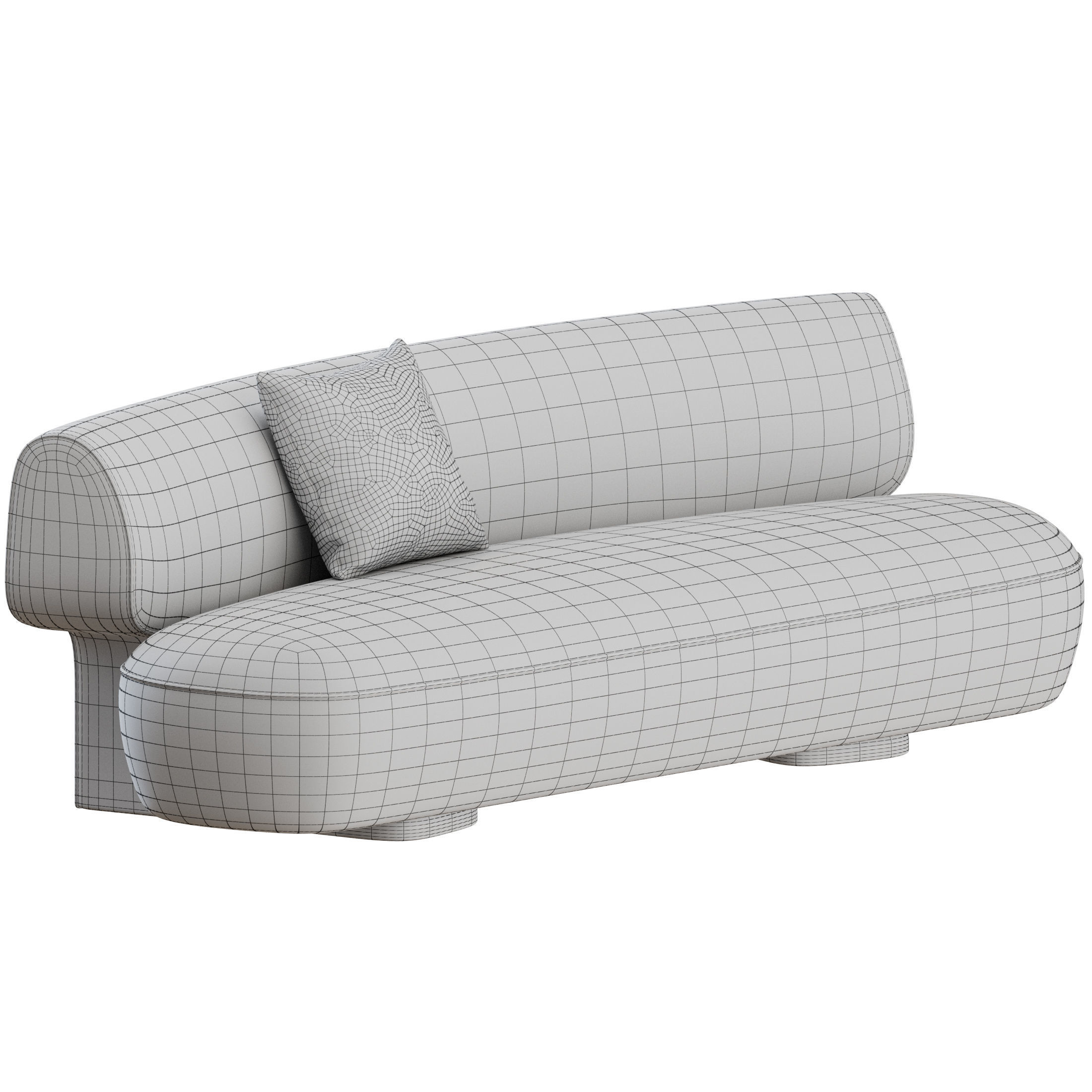 Litho Sofa by Pierre Frey 3D model_2