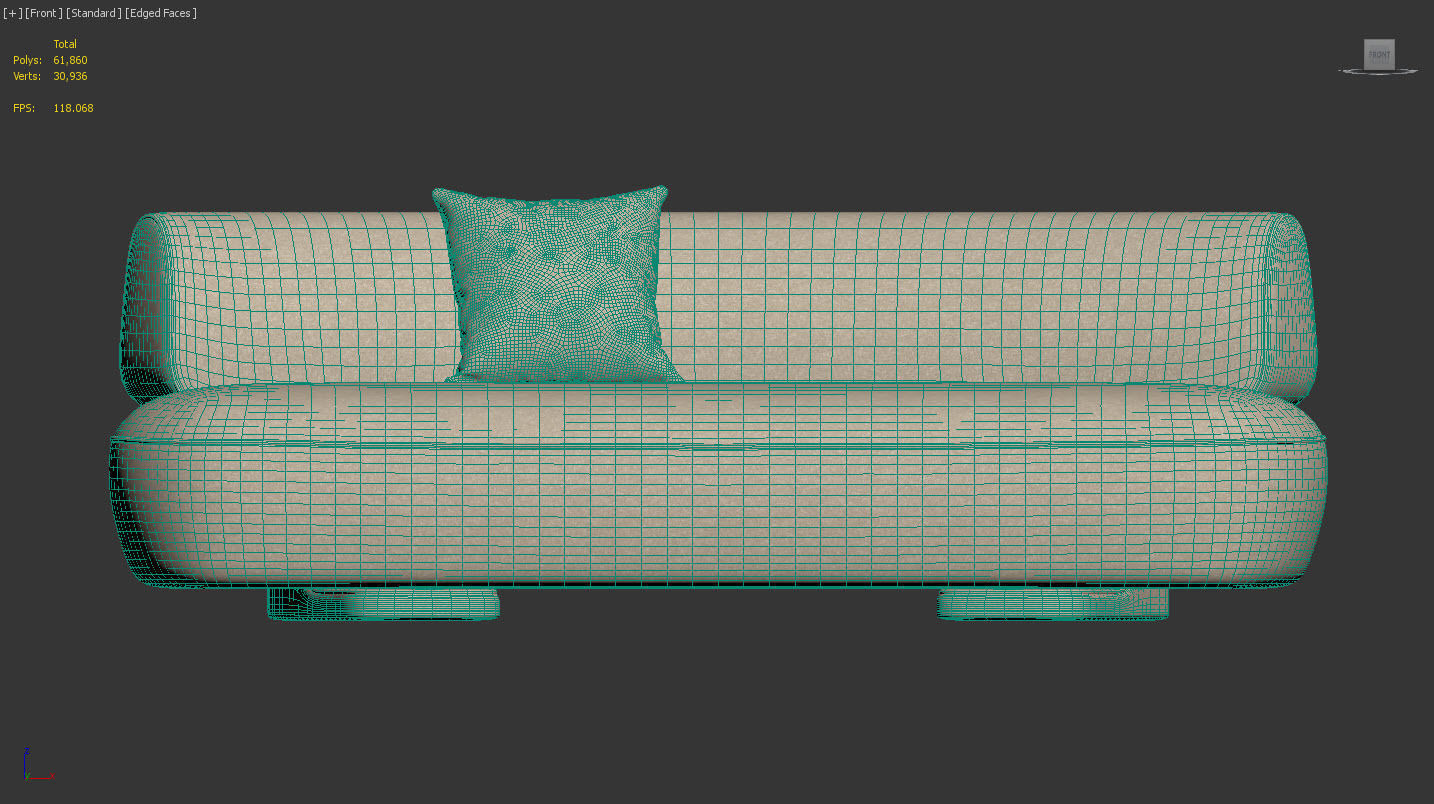 Litho Sofa by Pierre Frey 3D model_8