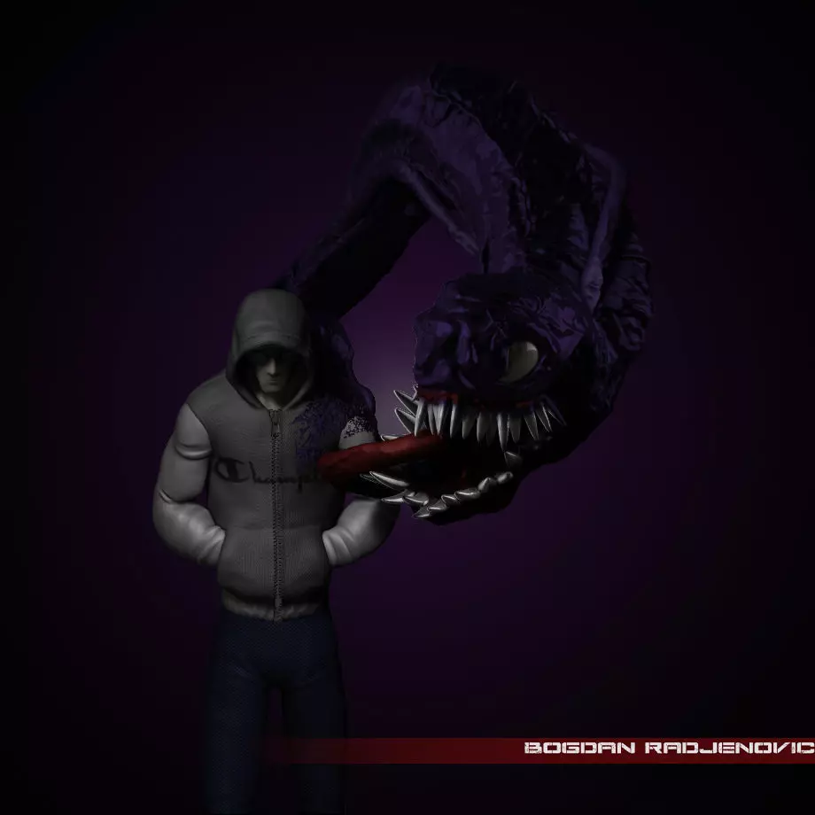 Eddie Brock AKA Venom 3D print model