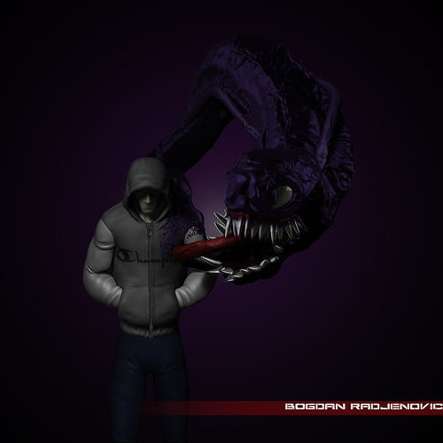 Eddie Brock AKA Venom 3D print model