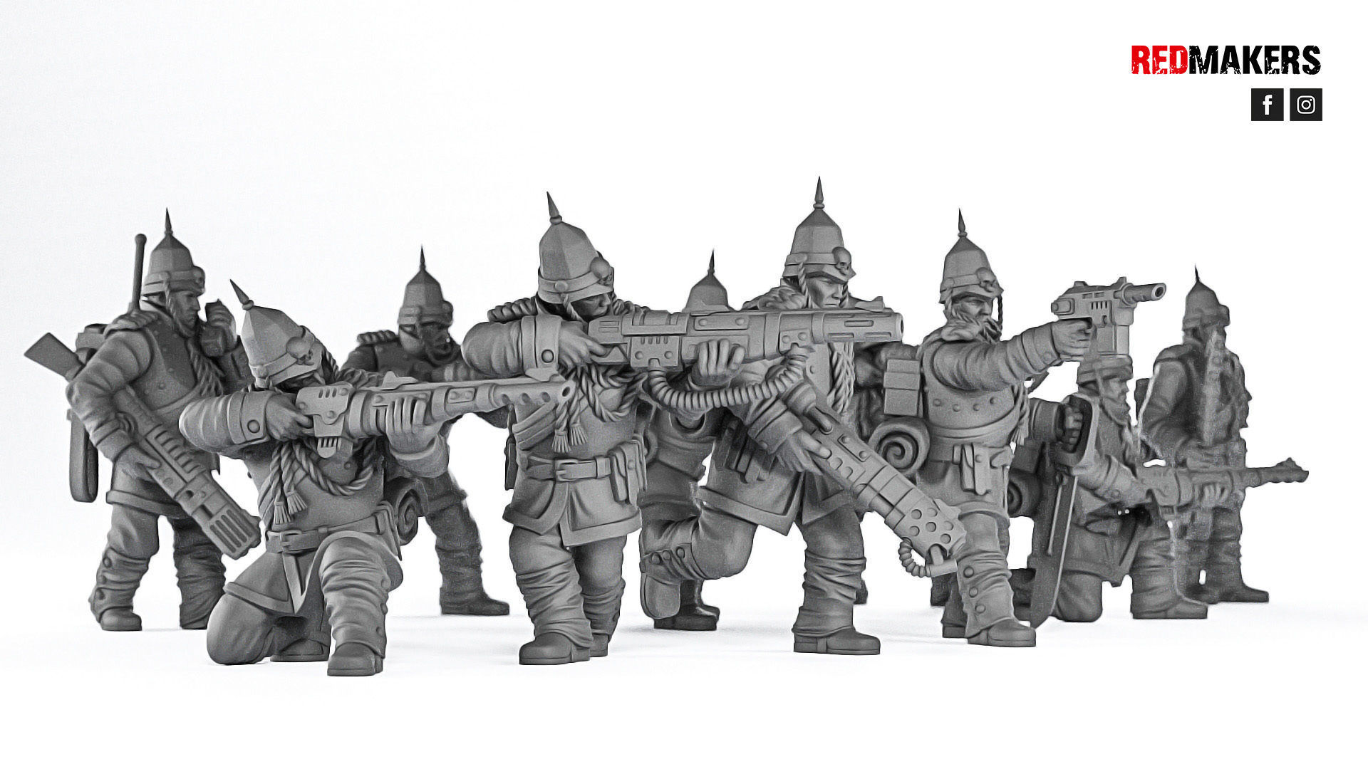 Royal Regiment - Squad of the Imperial Force 3D print model_2