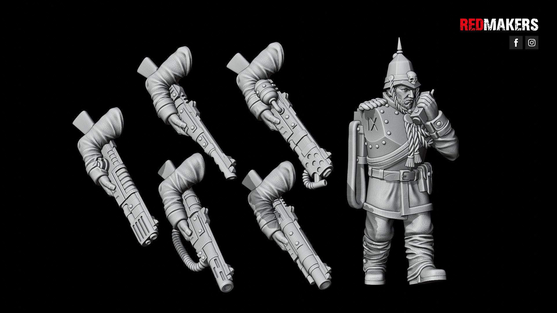 Royal Regiment - Squad of the Imperial Force 3D print model_60