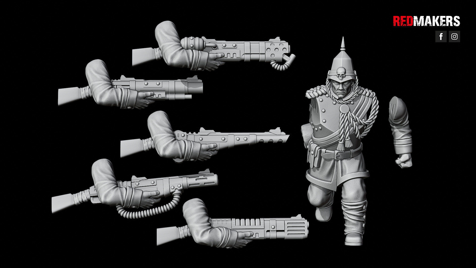 Royal Regiment - Squad of the Imperial Force 3D print model_50