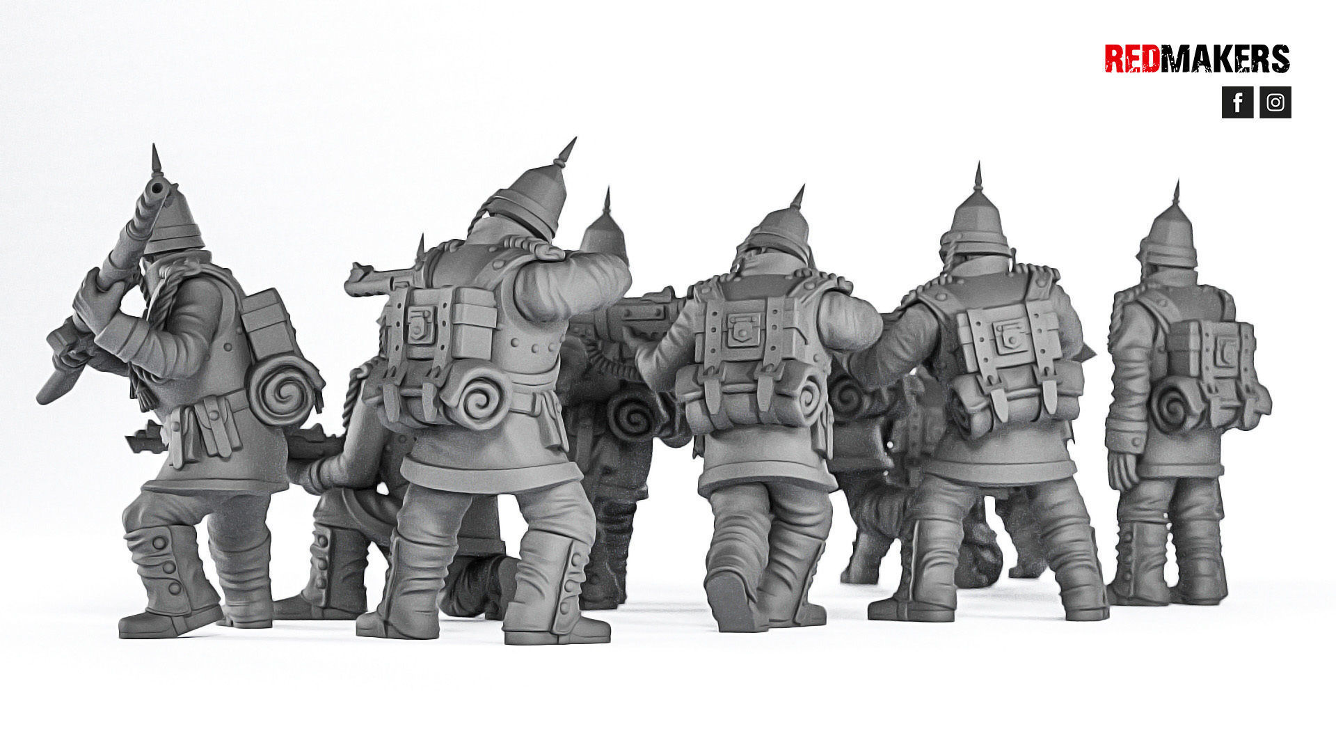 Royal Regiment - Squad of the Imperial Force 3D print model_4