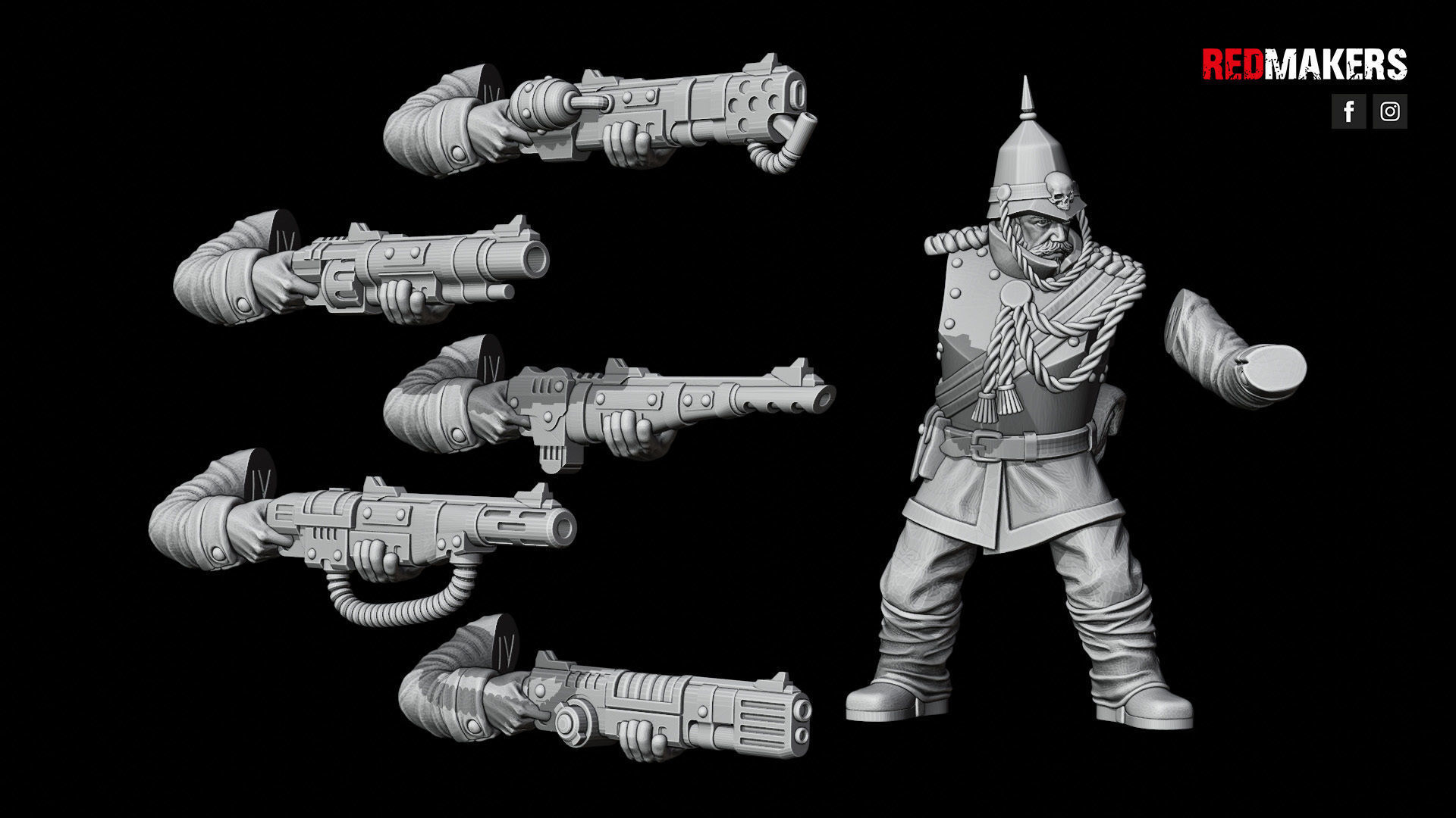 Royal Regiment - Squad of the Imperial Force 3D print model_43