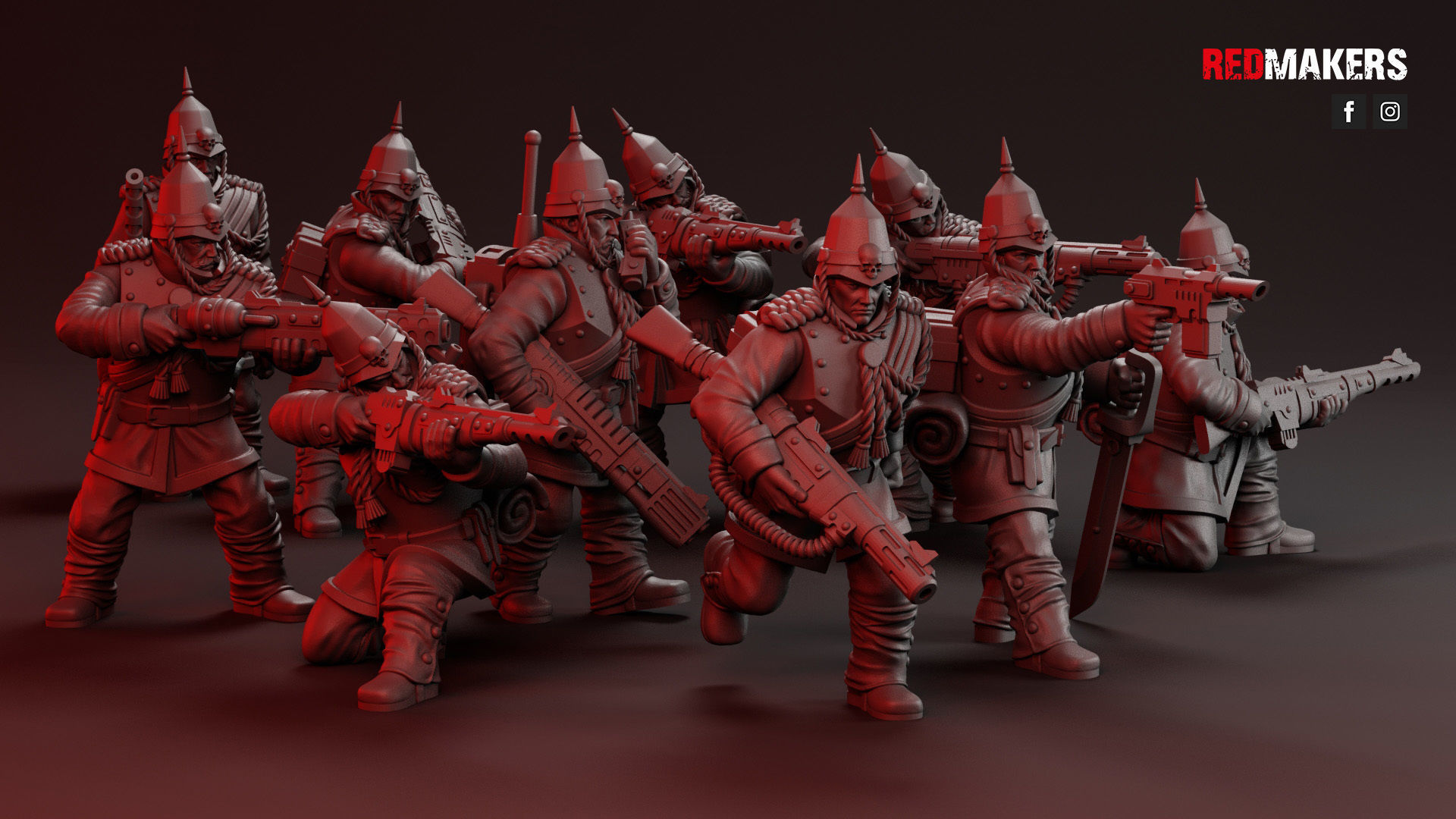 Royal Regiment - Squad of the Imperial Force 3D print model_64