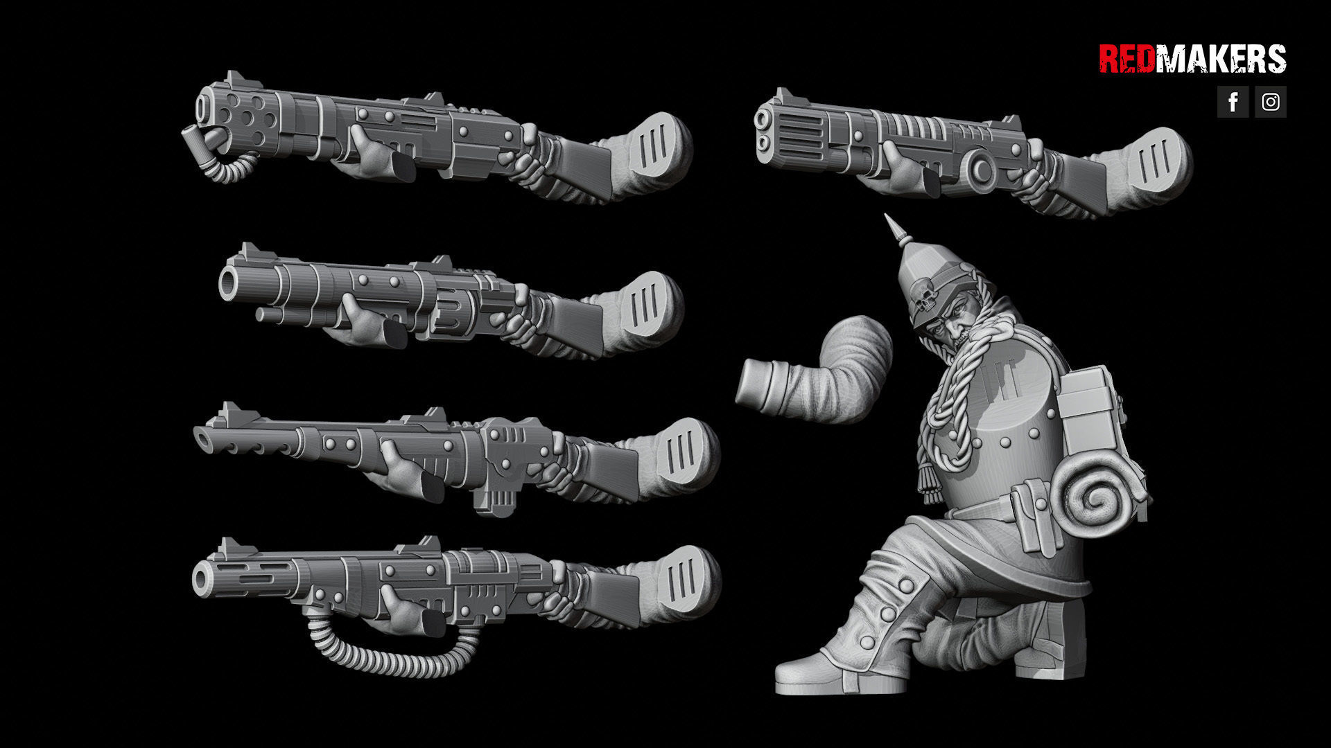 Royal Regiment - Squad of the Imperial Force 3D print model_40