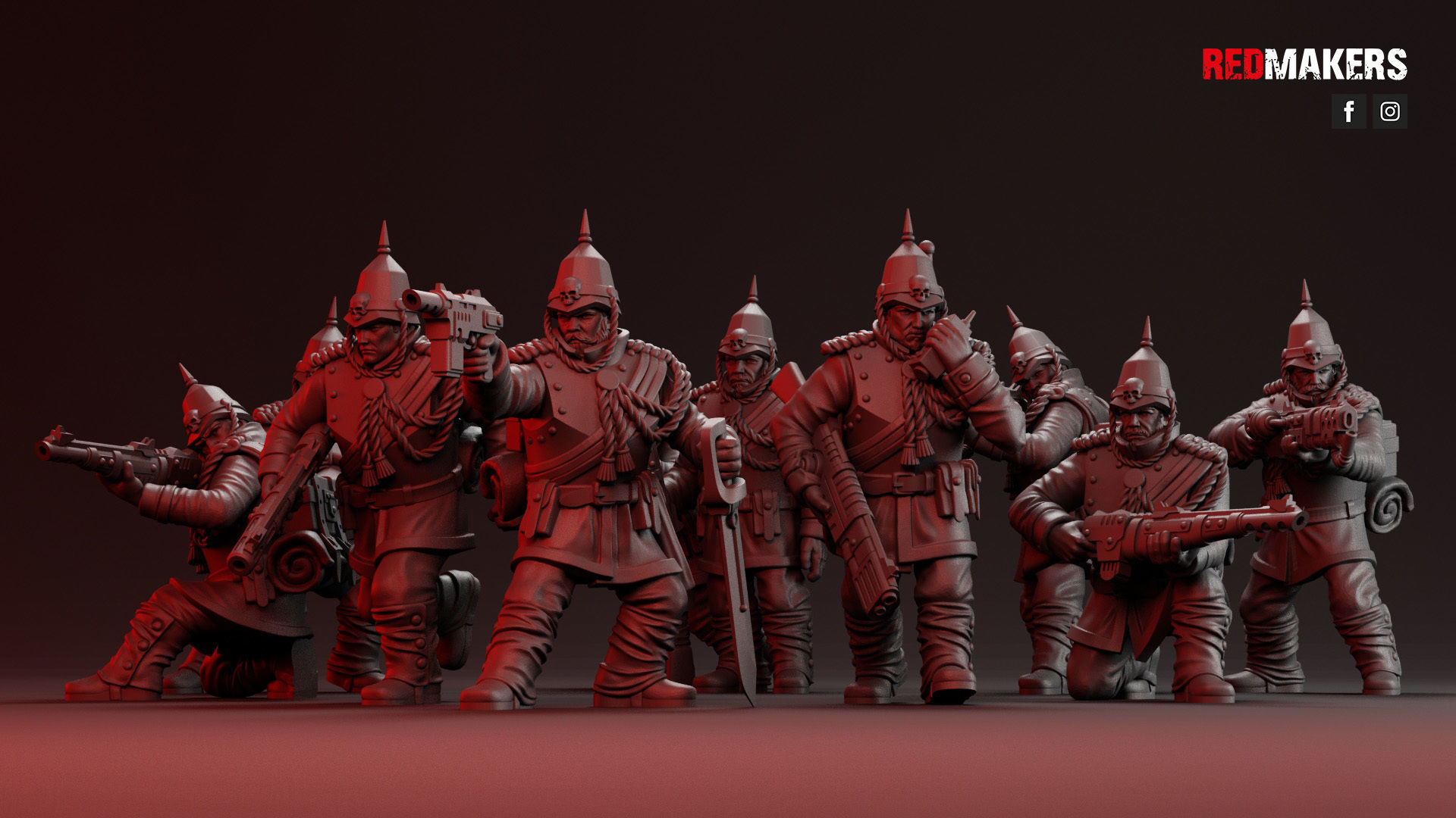 Royal Regiment - Squad of the Imperial Force 3D print model_67