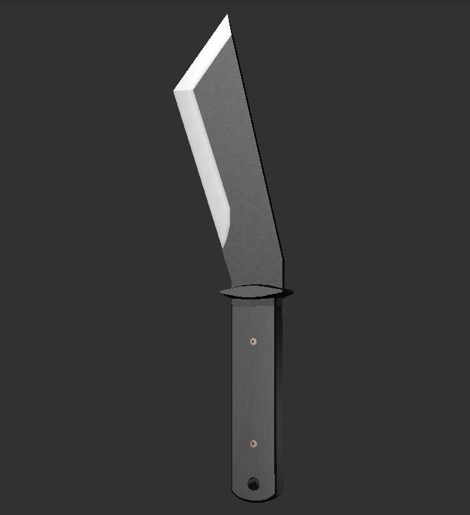 Melee Pack Free low-poly 3D model_0