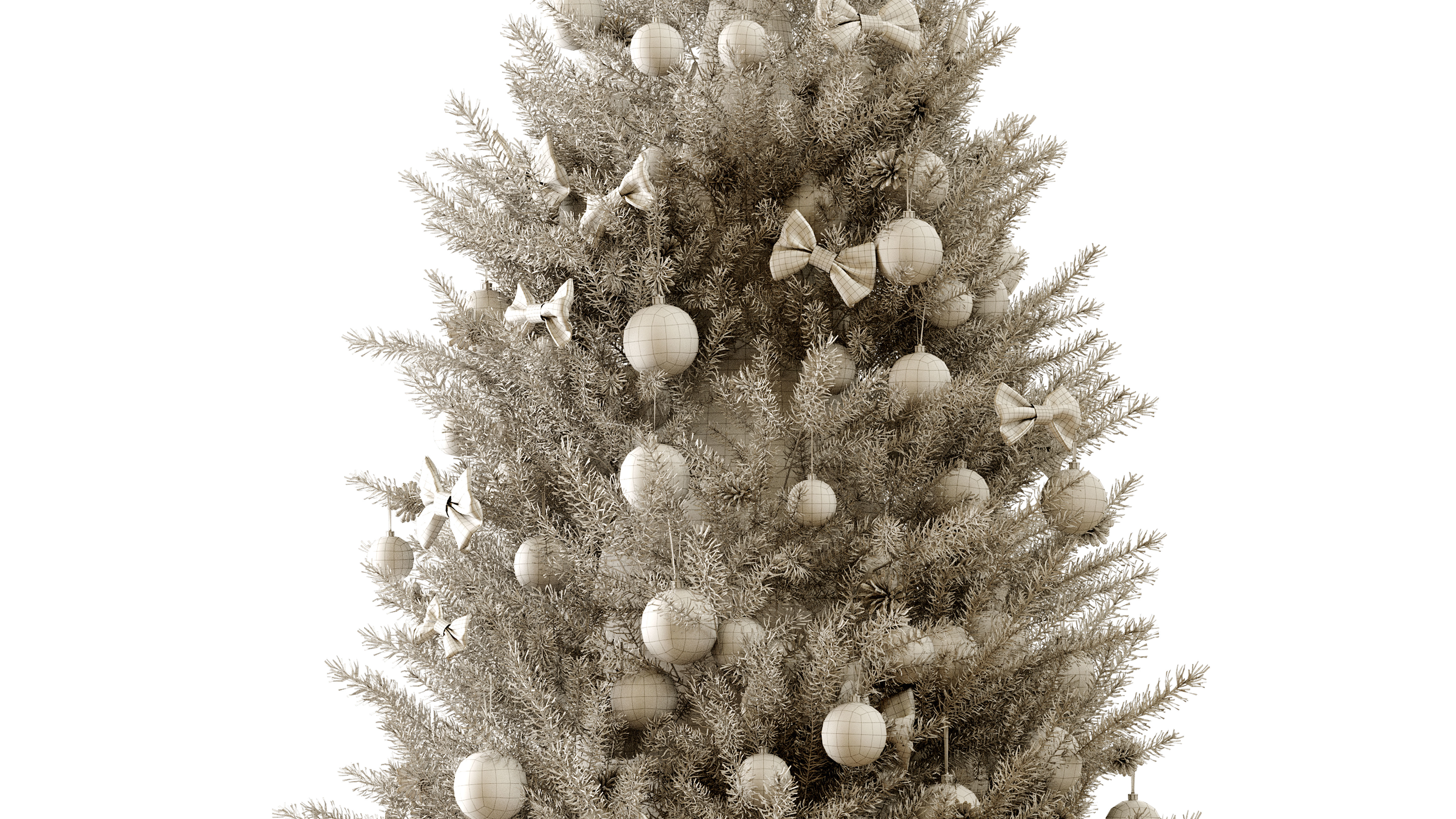 Christmas Tree 3D model_8