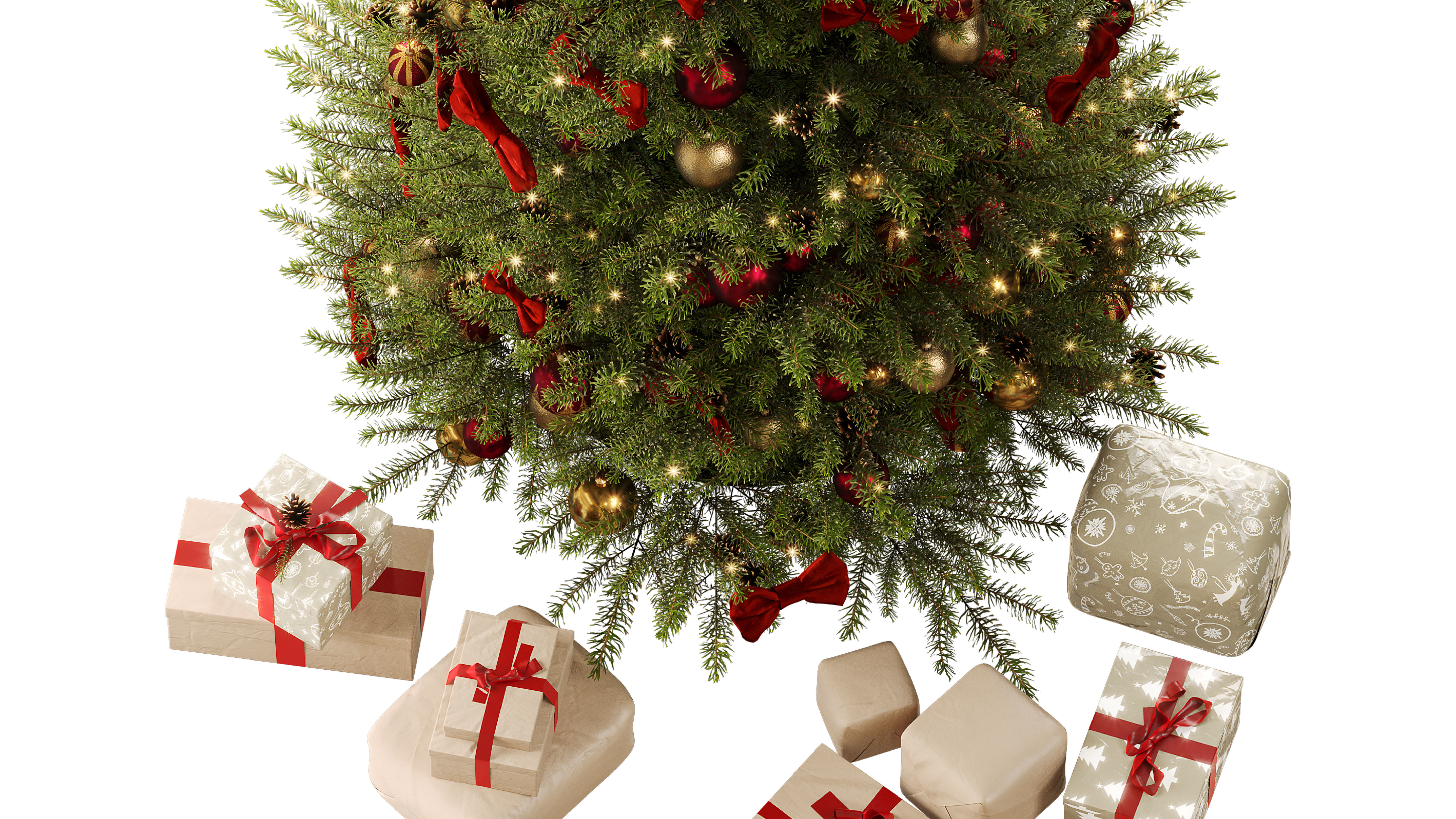 Christmas Tree 3D model_16