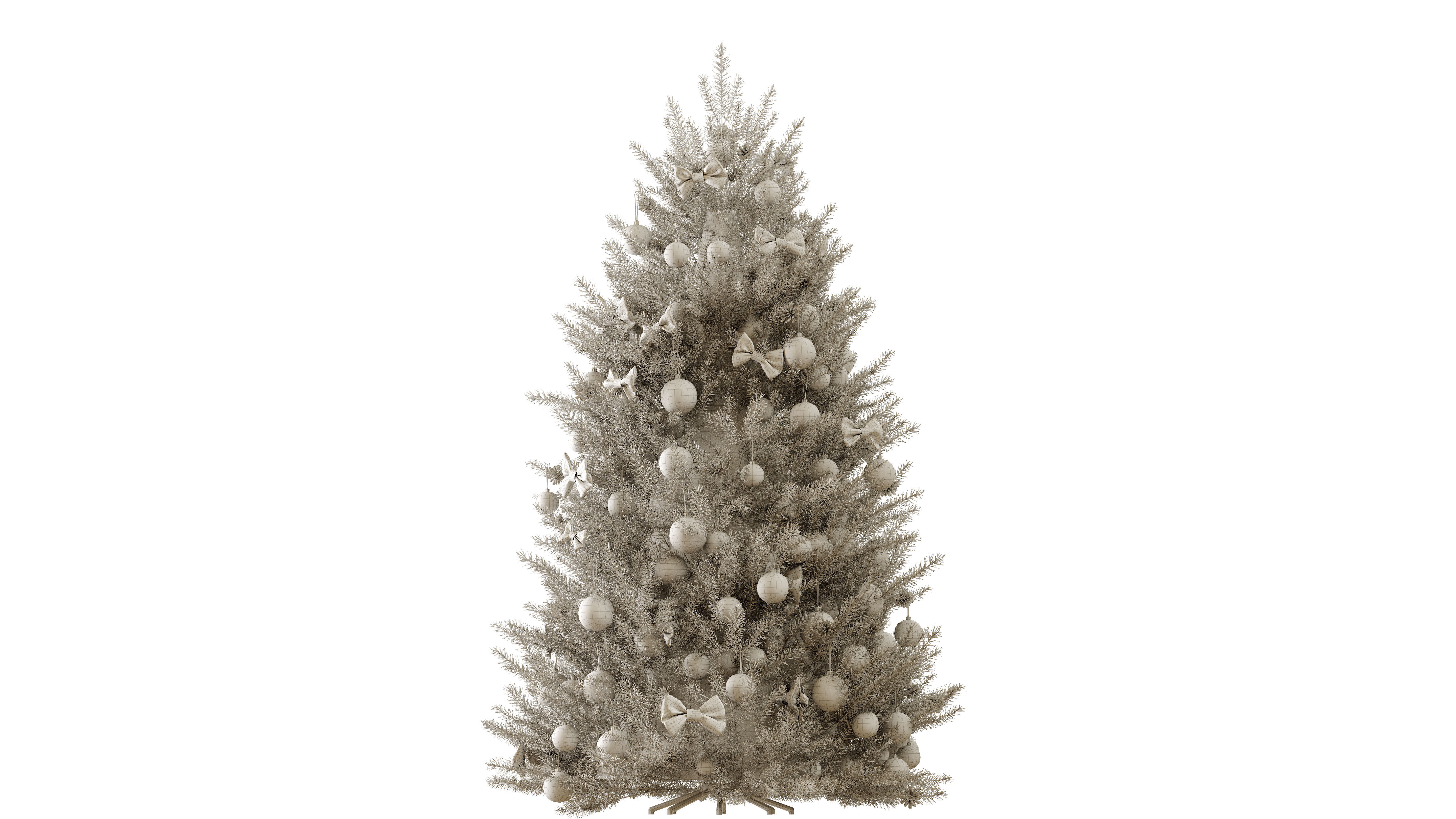 Christmas Tree 3D model_6
