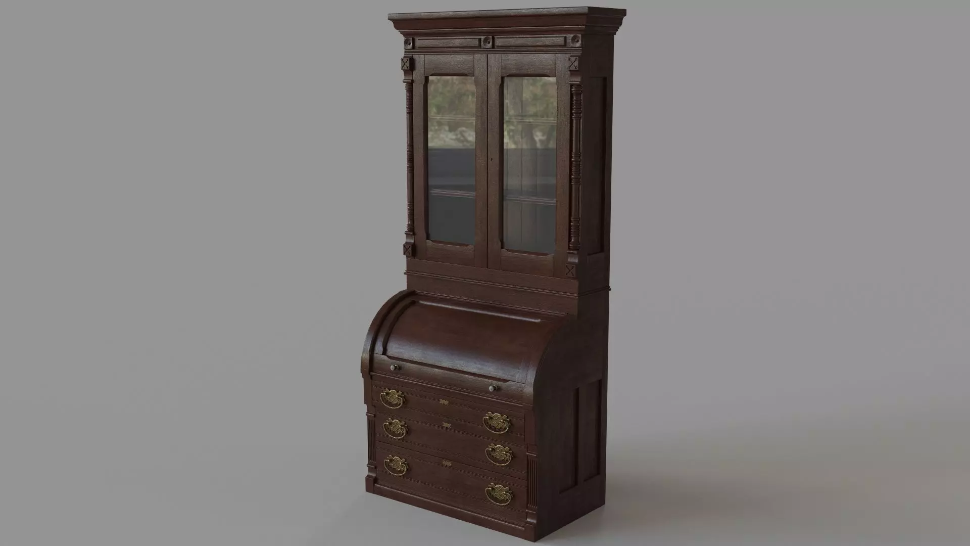 Antique Hutch 3D model