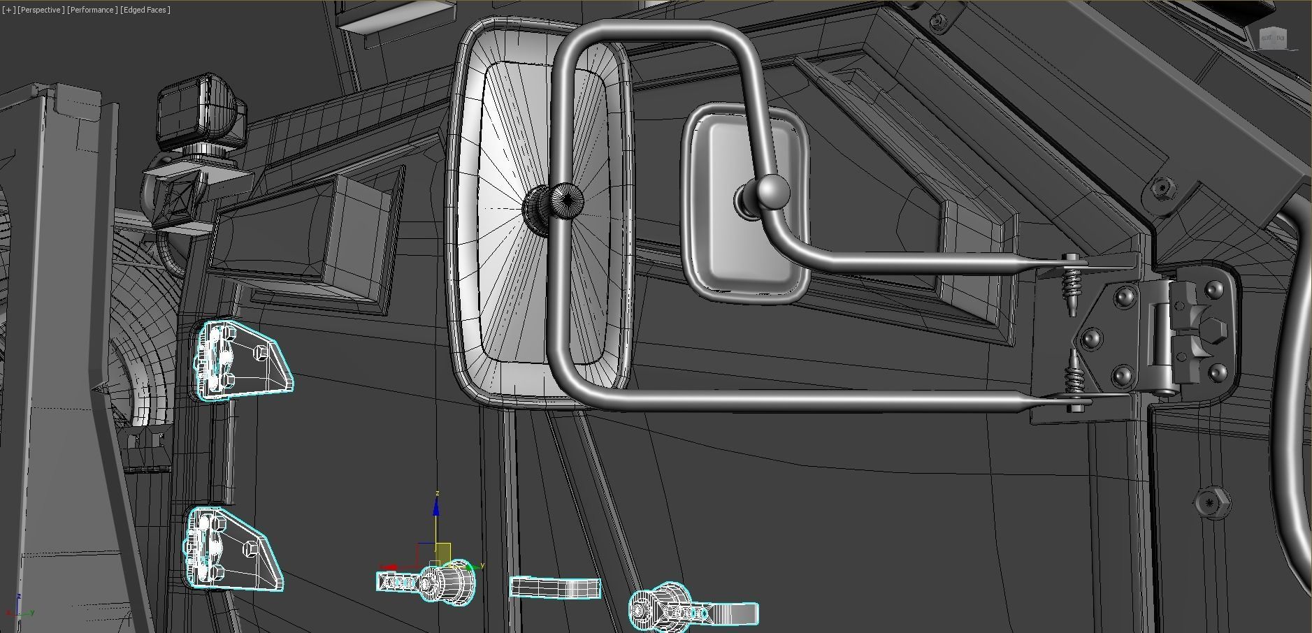 M-ATV military vehicle 3D model_2