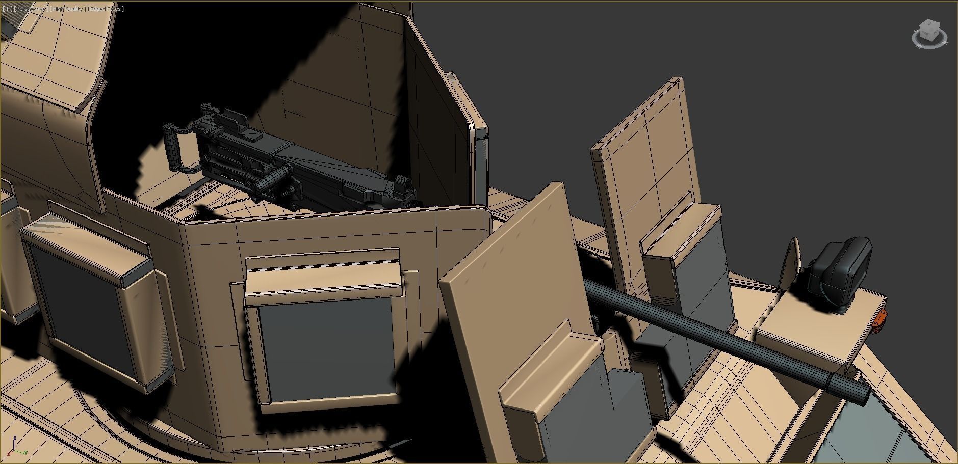 M-ATV military vehicle 3D model_4