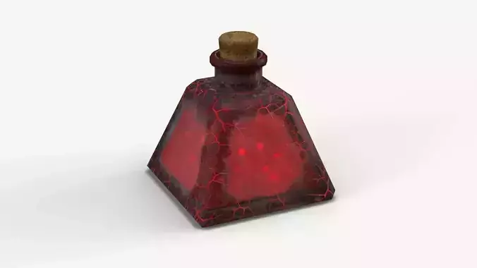 Stylized Magic Potion Bottle