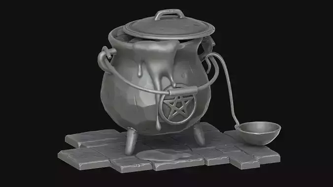 Stylized Cauldron