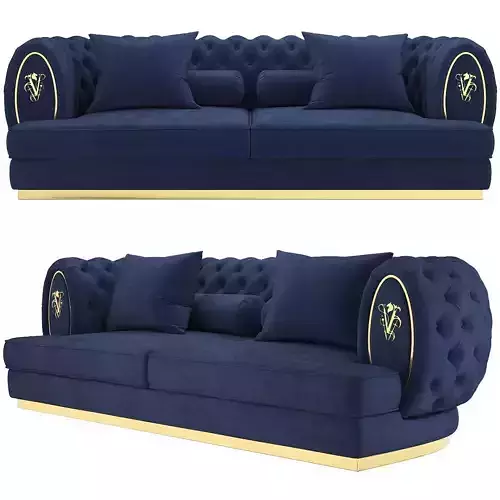 visionnaire oberon sofa 3d model