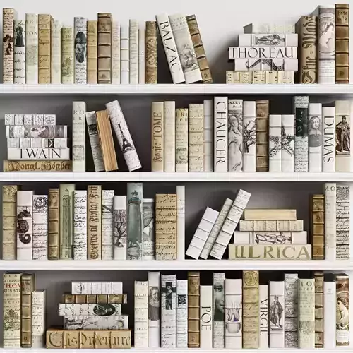 Classic Books 32 3D model