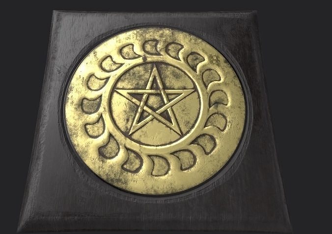 Ritualistic Stool 3D model