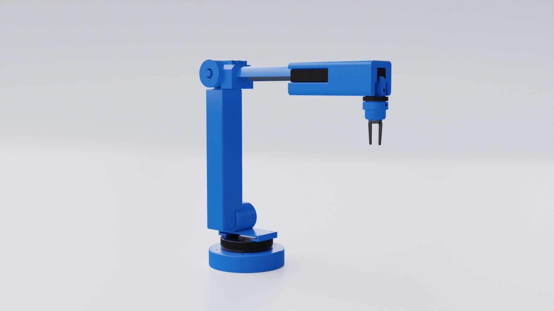 Picker robot 3D model_2