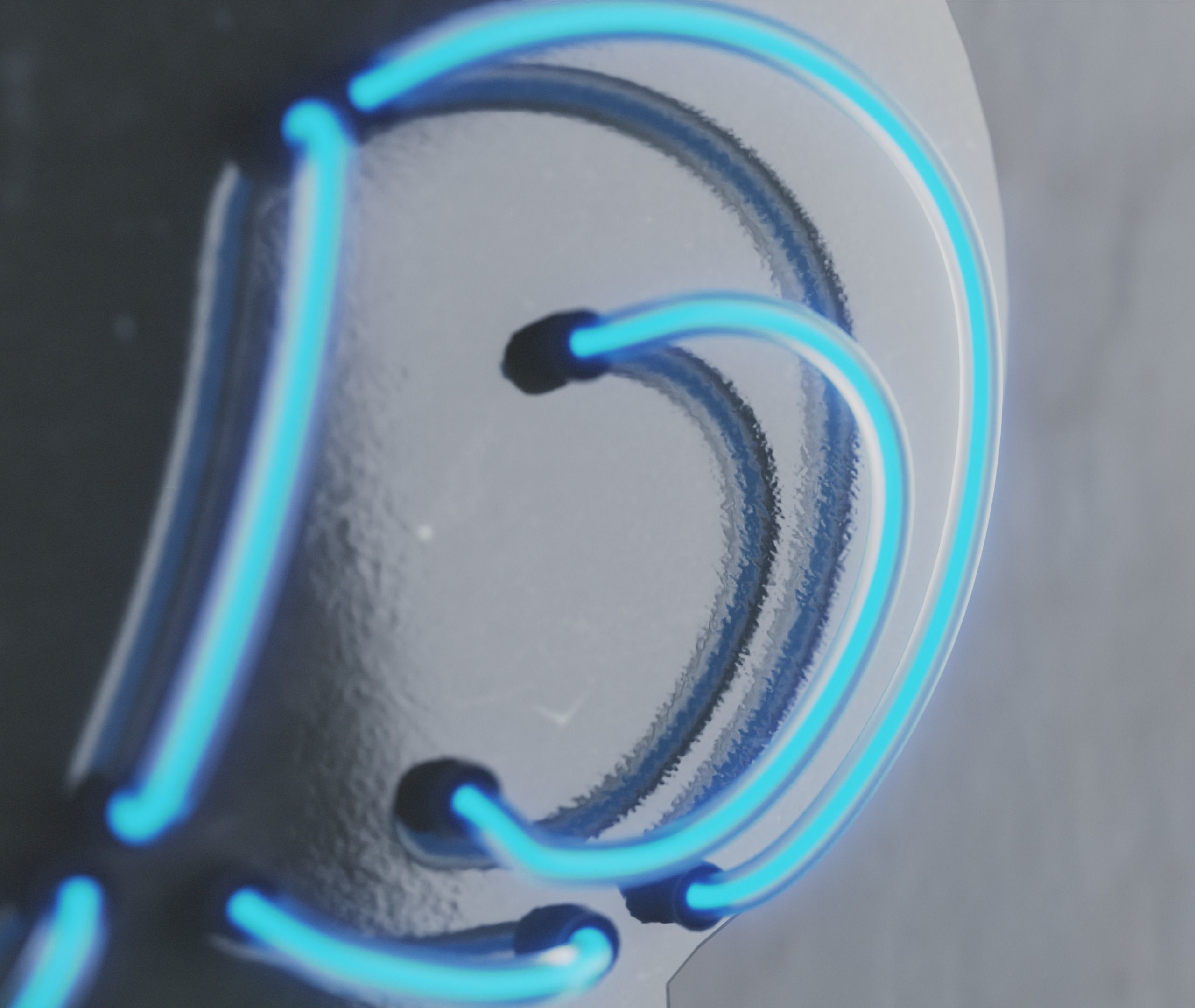 Neon 3D Model 10 - Coffee Low-poly 3D model_5