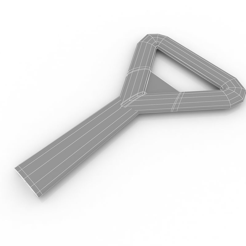 Crown Cork Bottle Cap 2 3D model_4