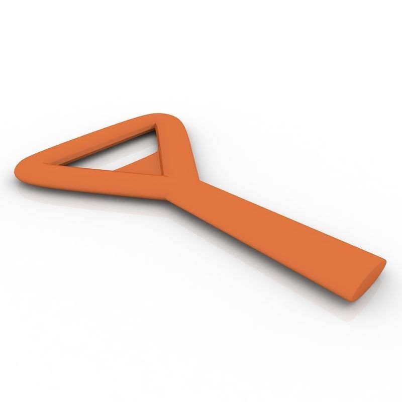 Crown Cork Bottle Cap 2 3D model_1