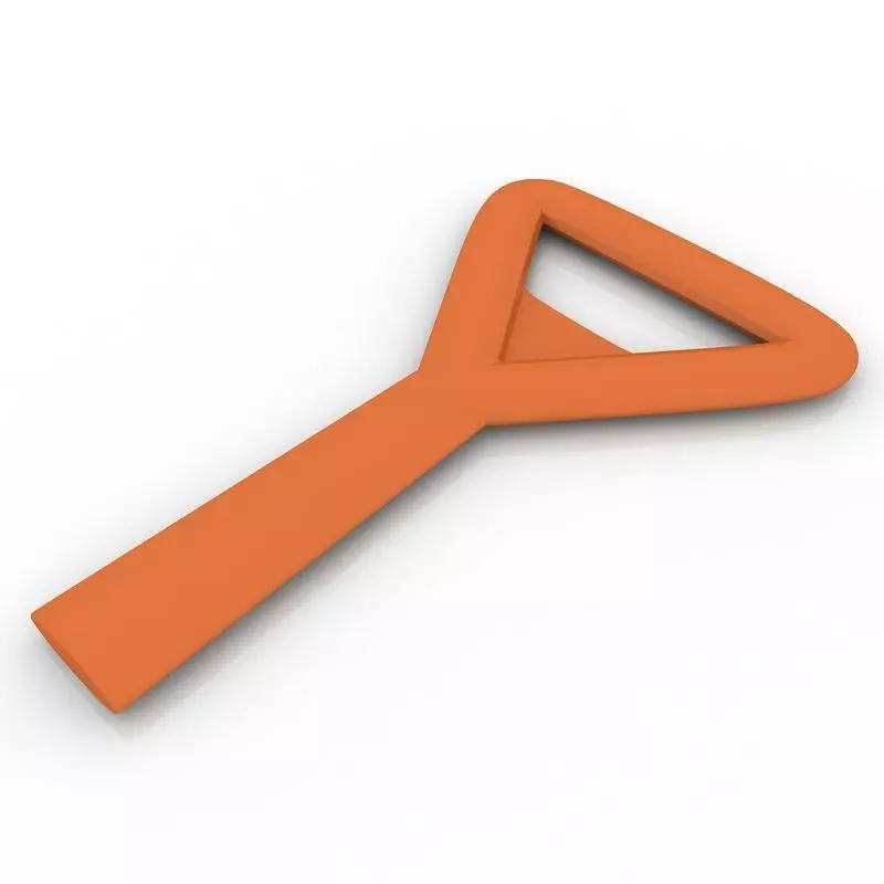 Crown Cork Bottle Cap 2 3D model_0