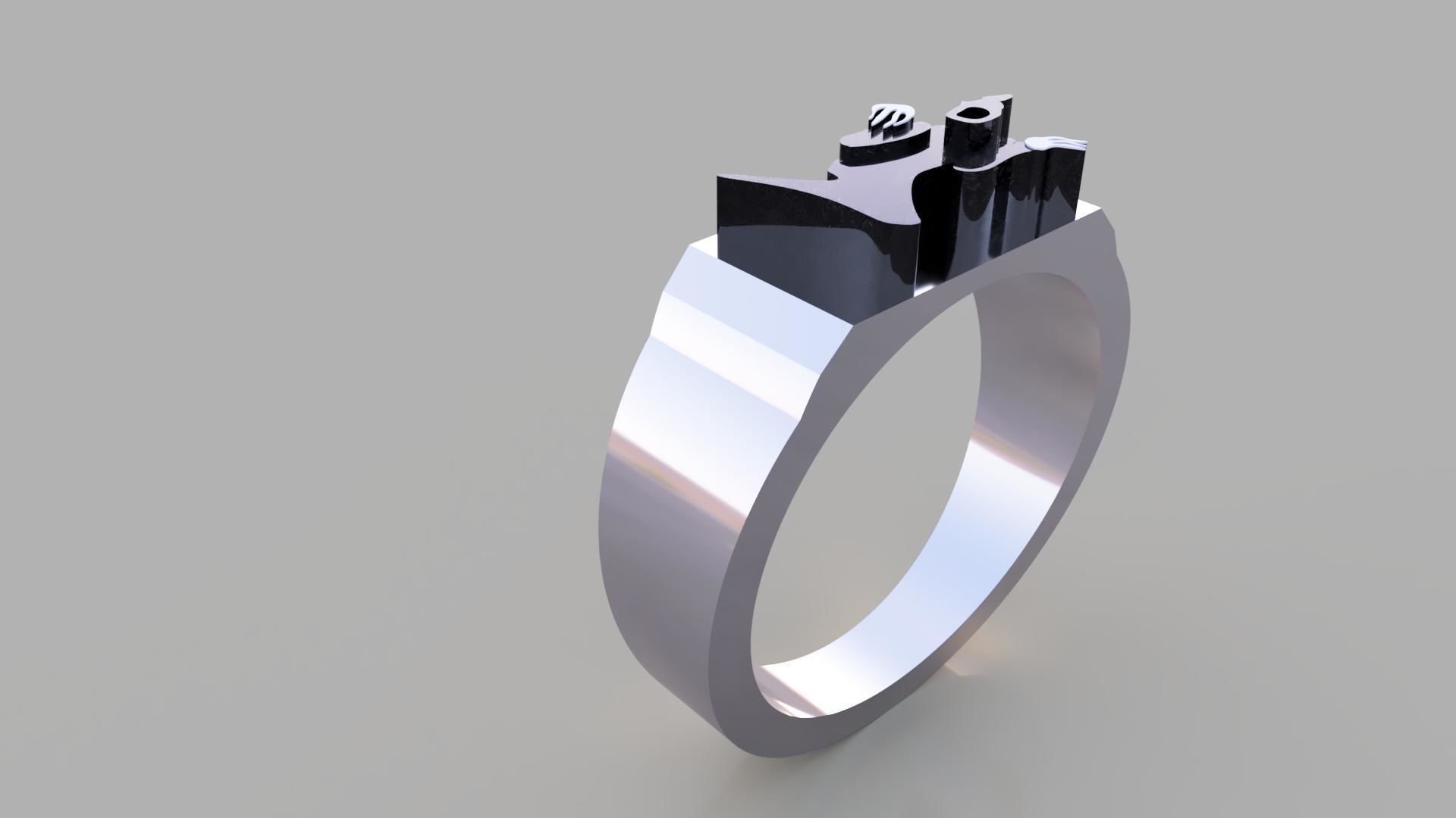 Ghost ring 3D model_3