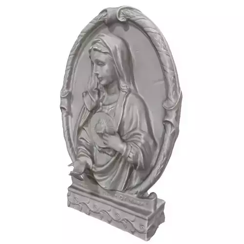 holy mary inscription