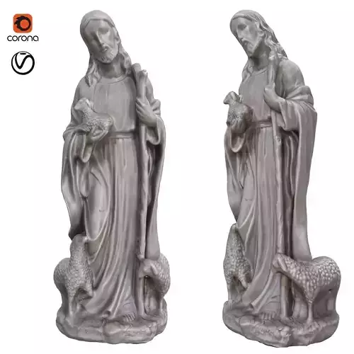 jesus shepherd statues