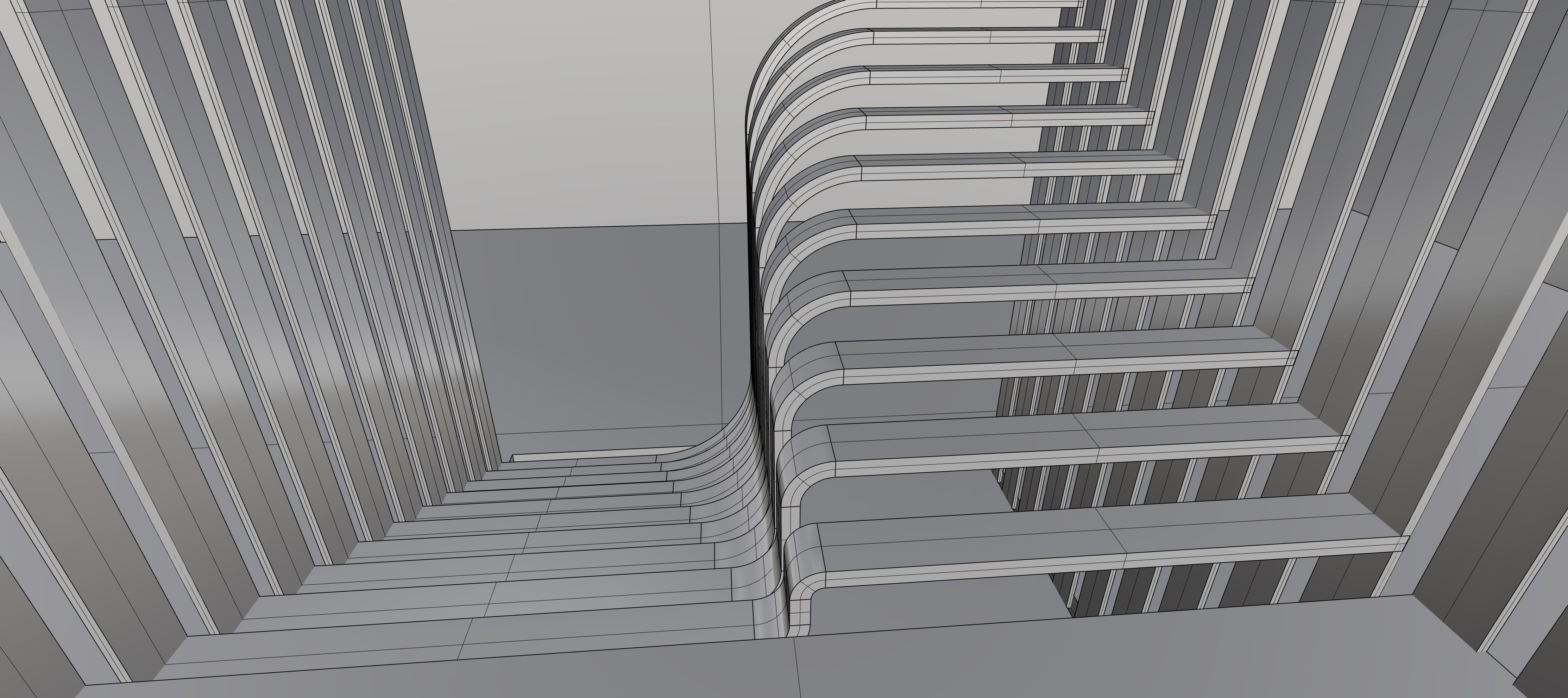 Parametric Stair 3D model_9