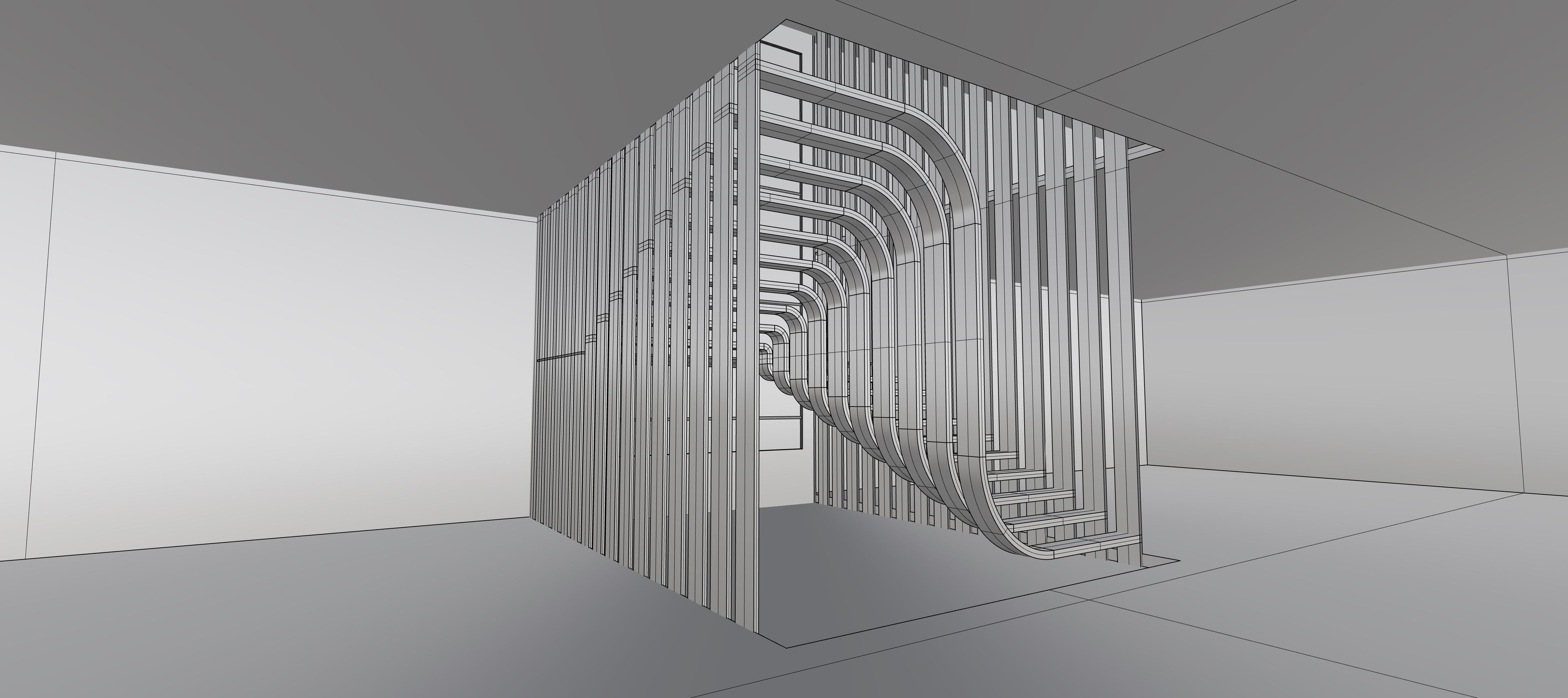 Parametric Stair 3D model_6