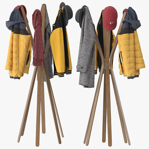 Milano Coat stand 3D model